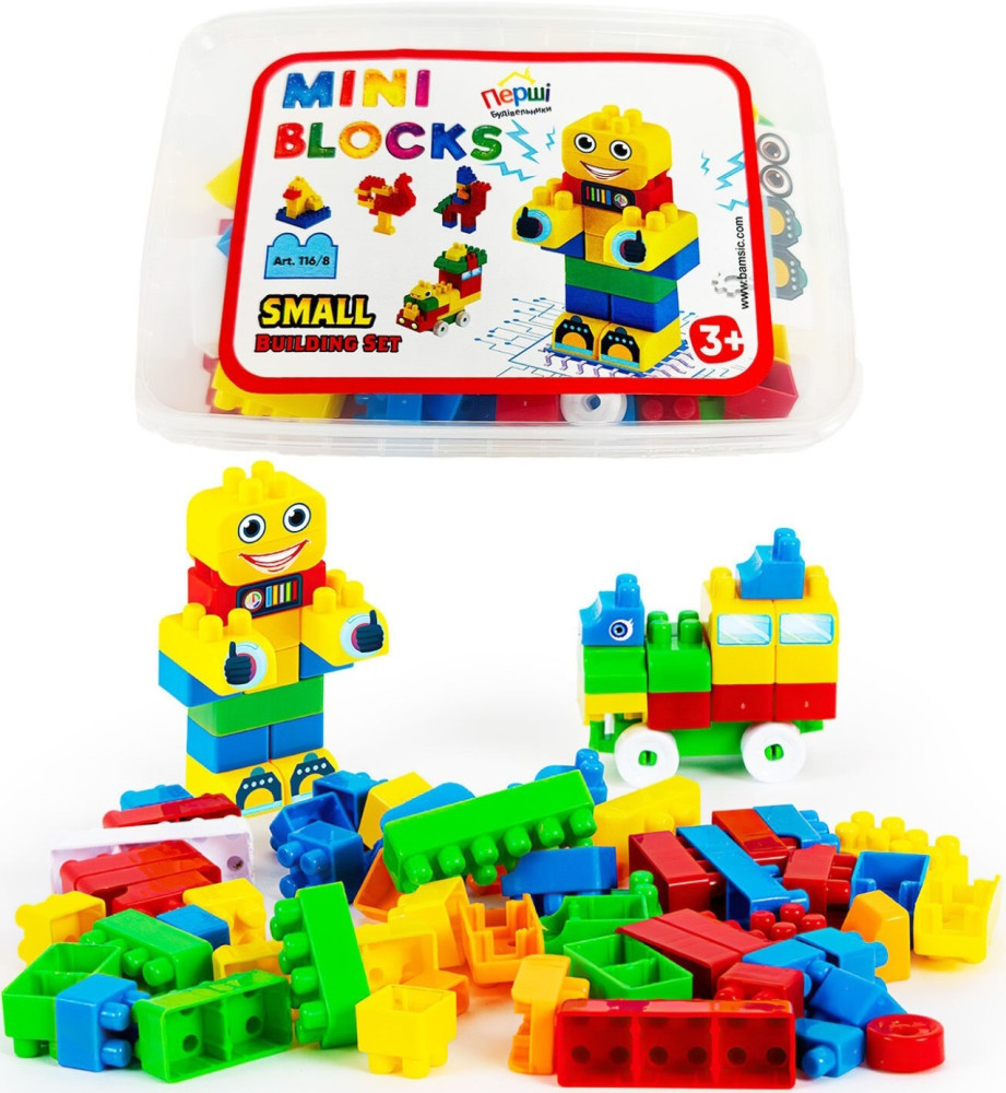 Конструктор Bamsic Mini Blocks 116/8 Конструктор Bamsic Mini Blocks 116/8