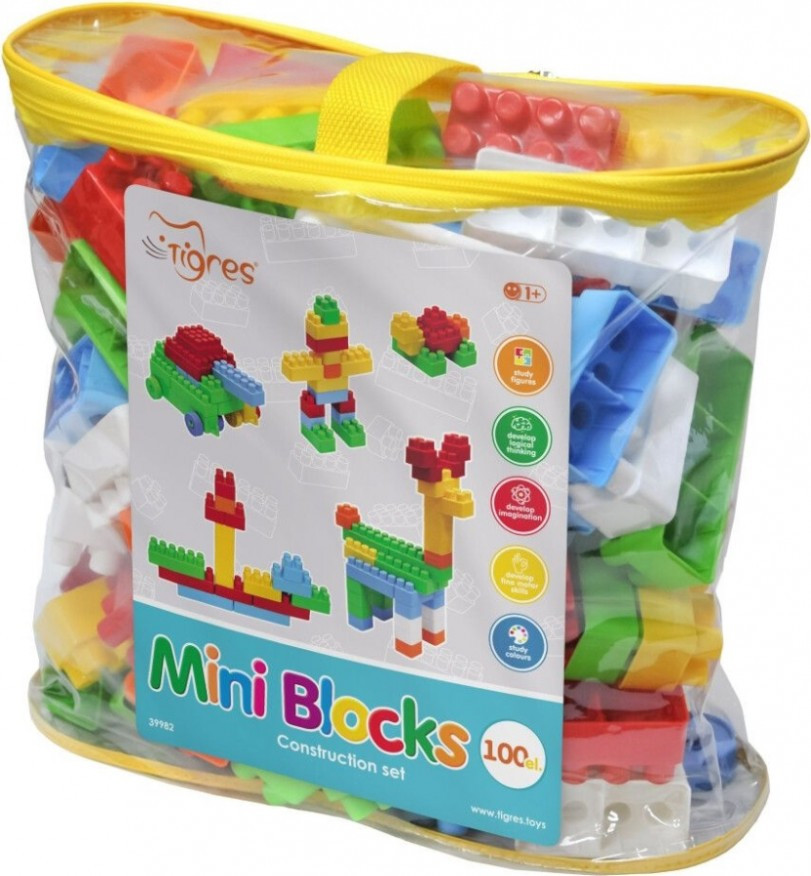 Конструктор Tigres Mini Blocks 100 39982 Конструктор Tigres Mini Blocks 100 39982