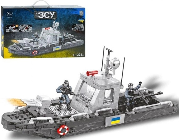 Конструктор Limo Toy Military Boat KB 1116