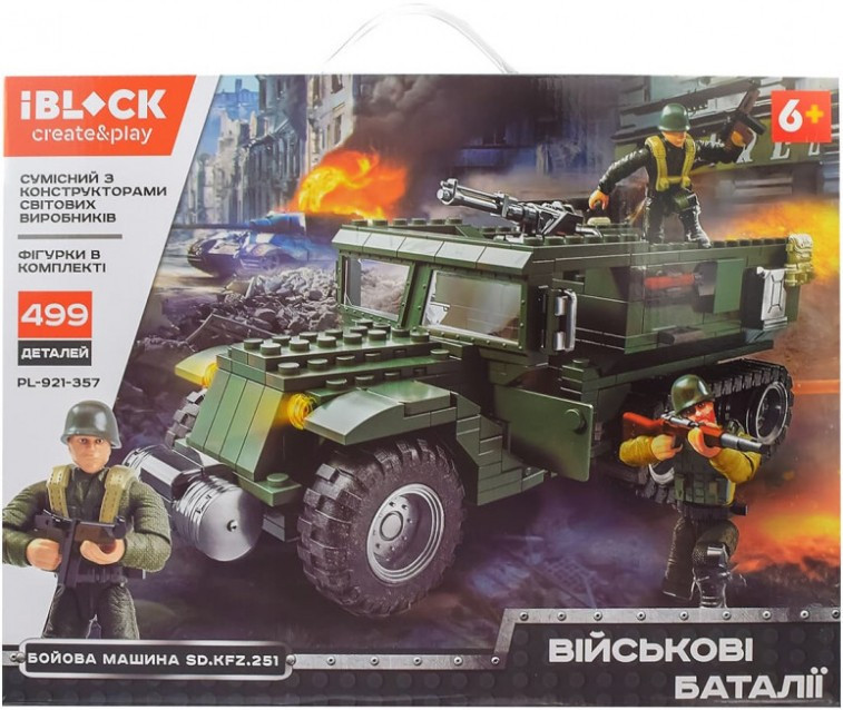 Конструктор iBlock Military Battles PL-921-357