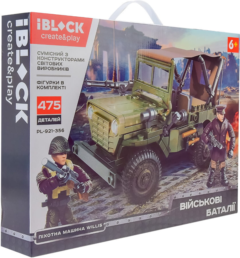 Конструктор iBlock Military Battles PL-921-356