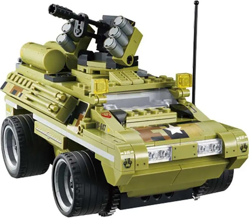 Конструктор Wise Block Military Armored Truck EU389047