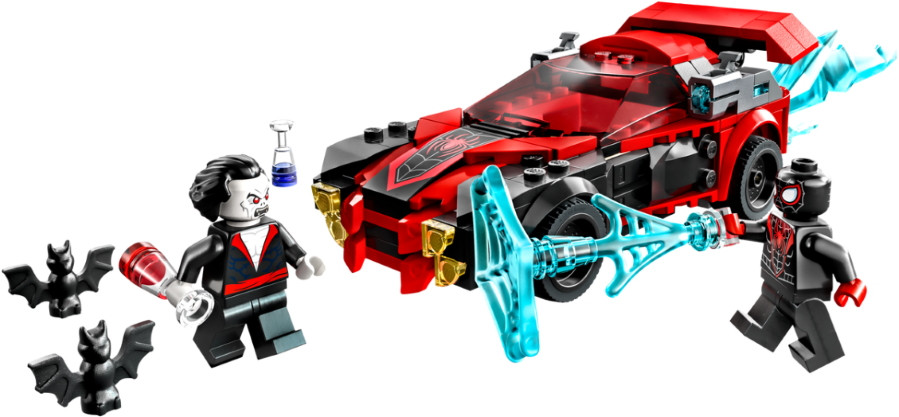 Конструктор Lego Miles Morales vs Morbius 76244