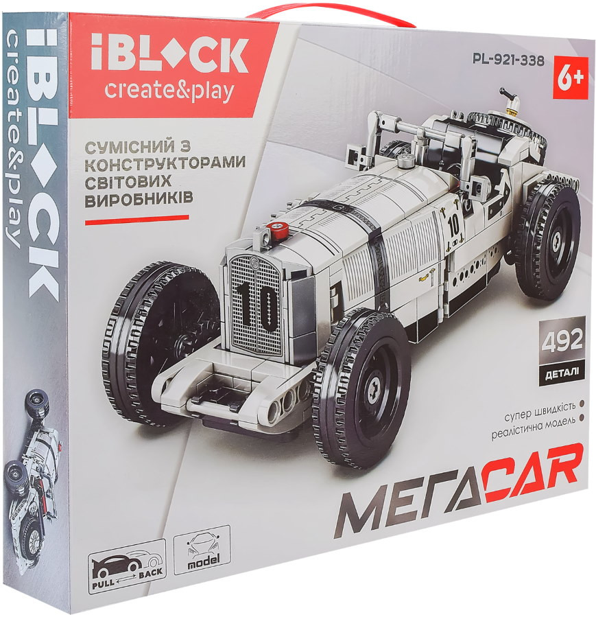 Конструктор iBlock Megacar PL-921-338