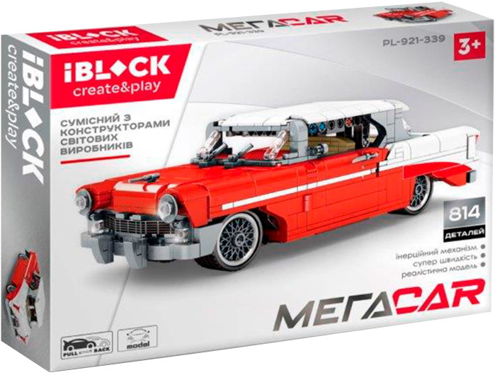 Конструктор iBlock Megacar PL-921-339