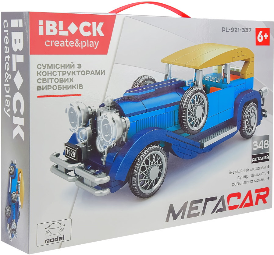 Конструктор iBlock Megacar PL-921-337