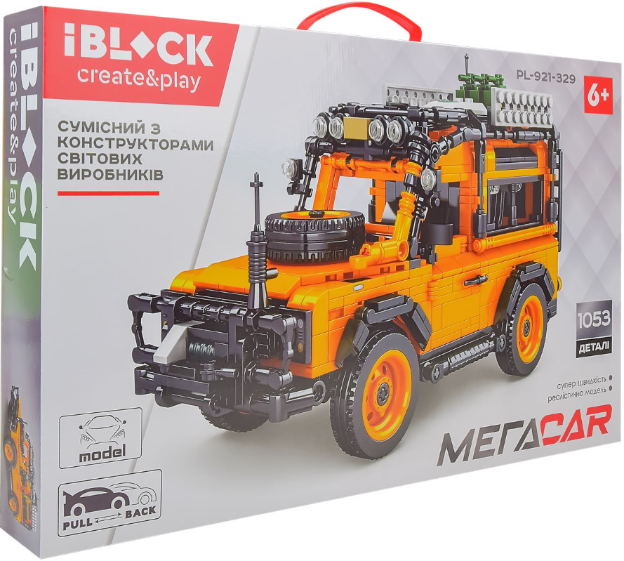 Конструктор iBlock Megacar PL-921-329