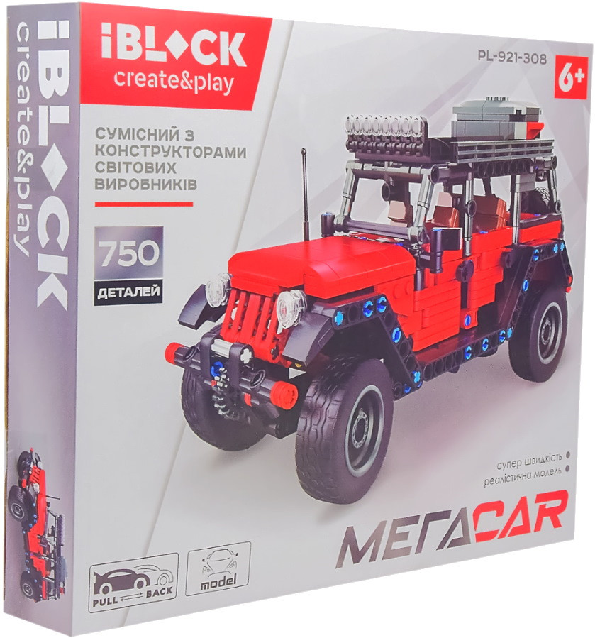 Конструктор iBlock Megacar PL-921-308