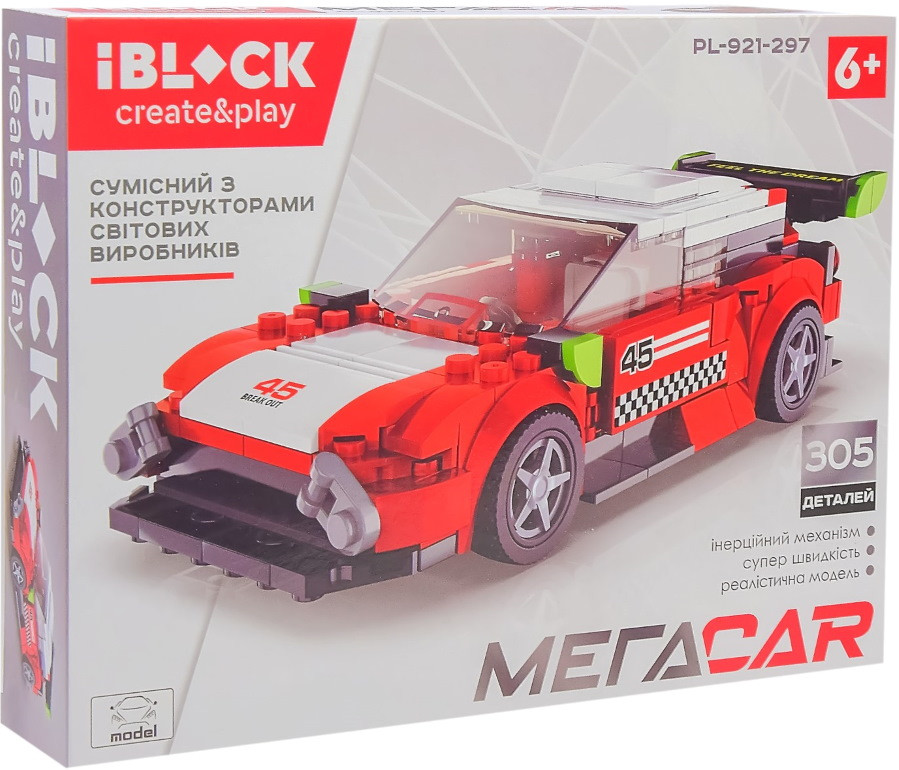Конструктор iBlock Megacar PL-921-297