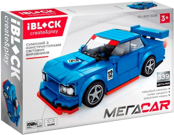 Конструктор iBlock Megacar PL-921-326