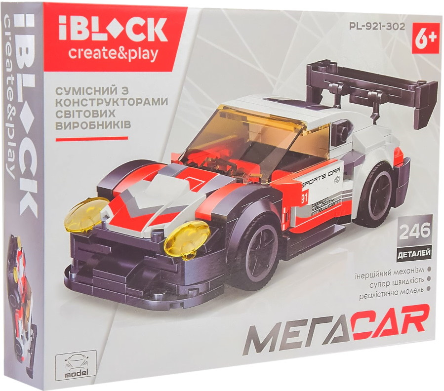 Конструктор iBlock Megacar PL-921-302