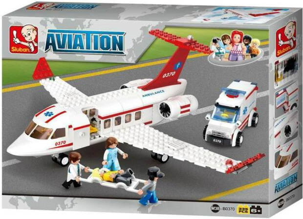 Конструктор Sluban Medical Air Ambulance M38-B0370