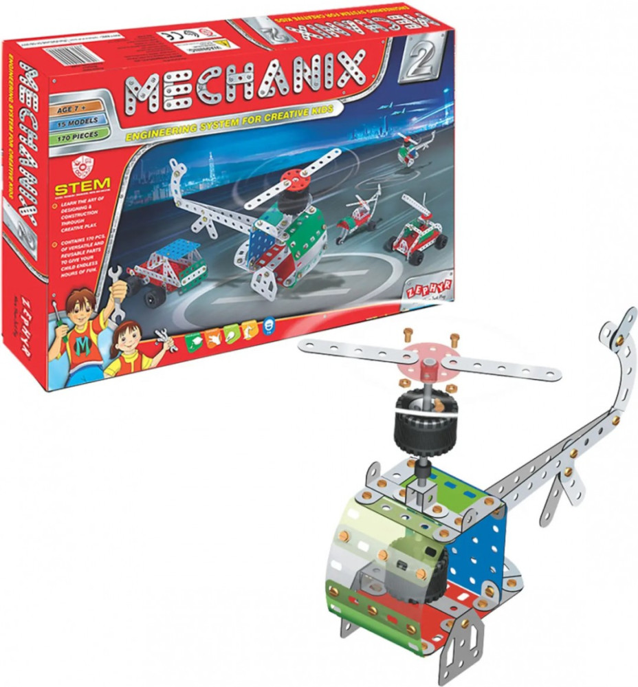 Конструктор Zephyr Mechanix 2 1004