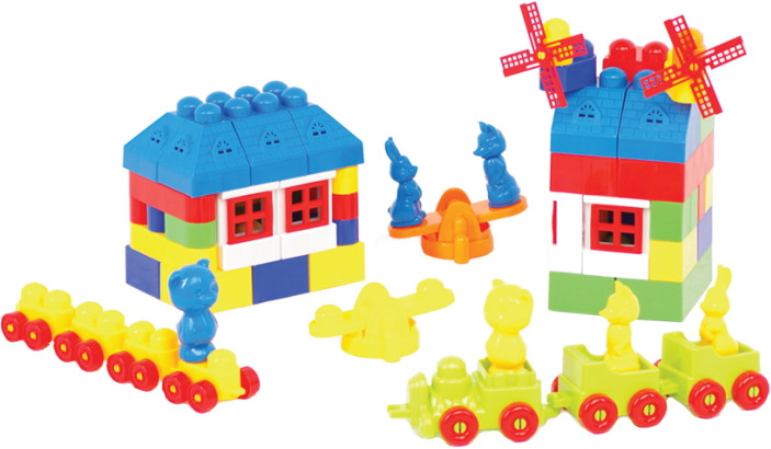 Конструктор Colorplast Master Block 7