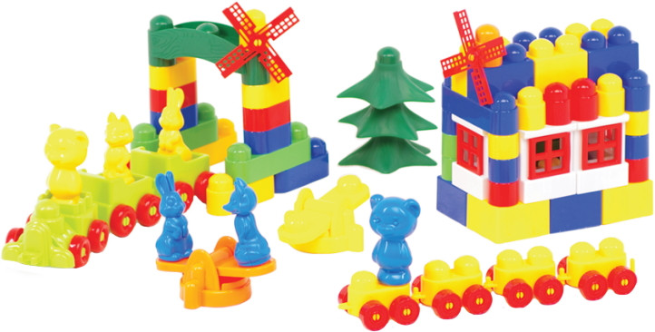 Конструктор Colorplast Master Block 8