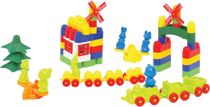 Конструктор Colorplast Master Block 3