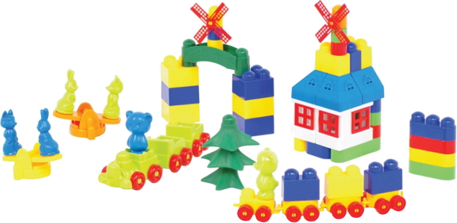 Конструктор Colorplast Master Block 5