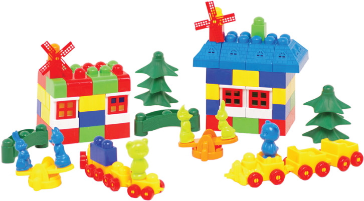 Конструктор Colorplast Master Block 11