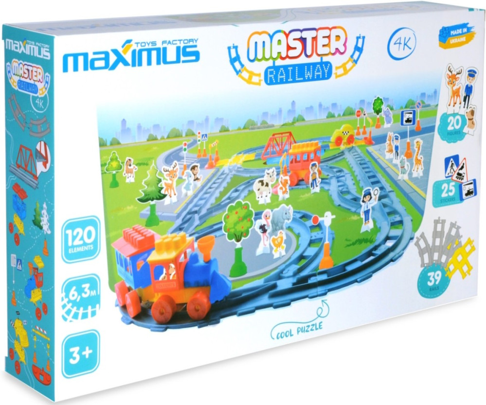 Конструктор Maximus Master 4k Railway 5211