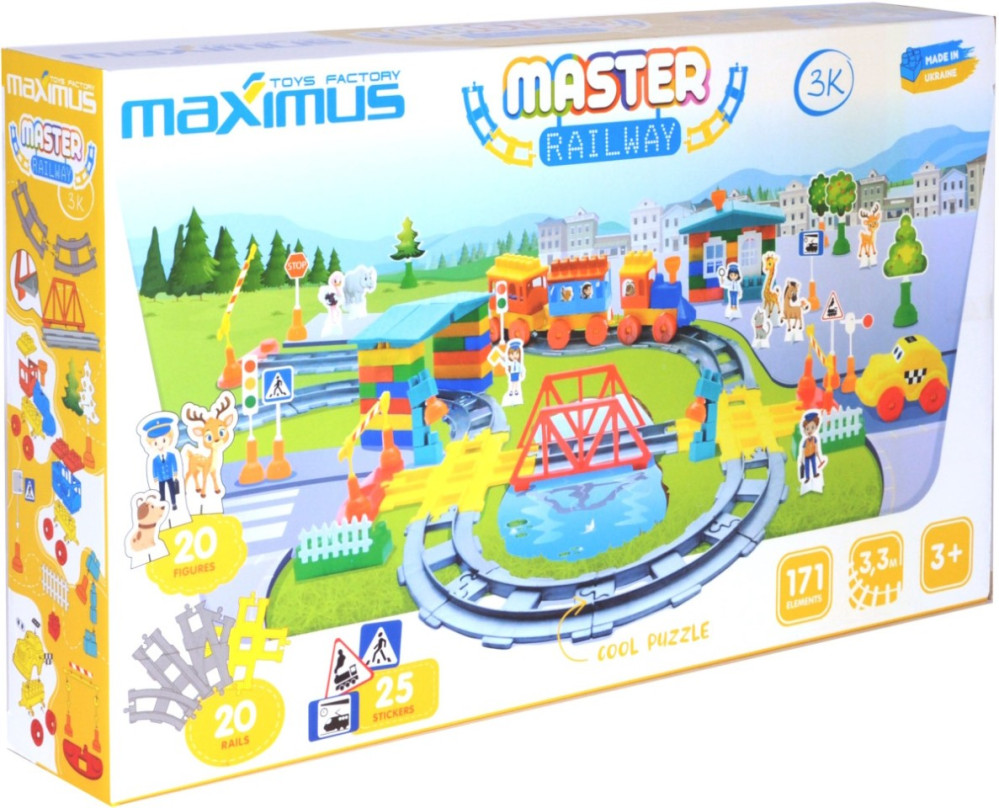 Конструктор Maximus Master 3K Railway 5210