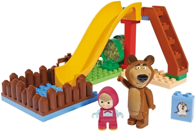 Конструктор BIG Mashas Pool Fun 57094 Конструктор BIG Mashas Pool Fun 57094