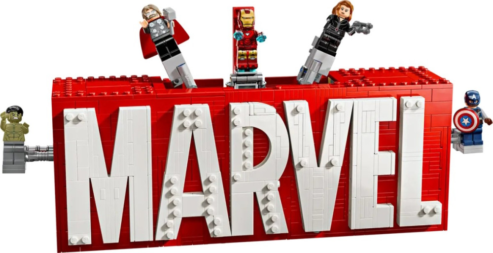 Конструктор Lego Marvel Logo and Minifigures 76313