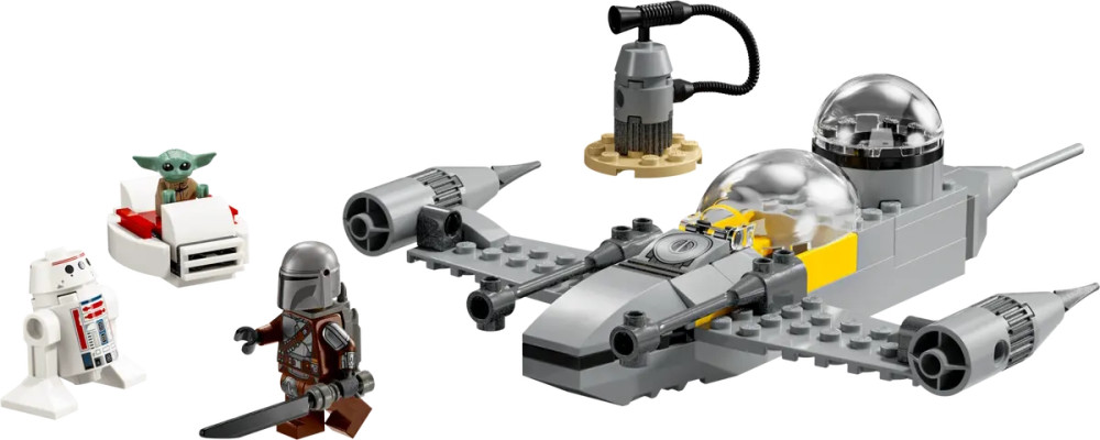 Конструктор Lego Mando and Grogus N-1 Starfighter 75410
