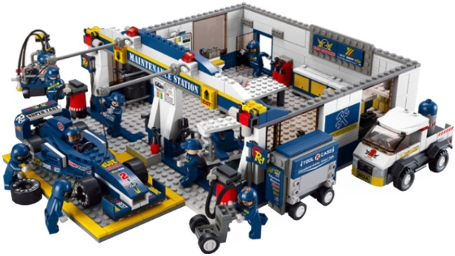 Конструктор Sluban Maintenance Station M38-B0356