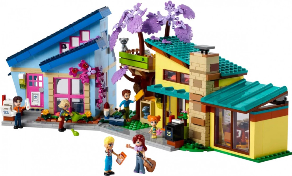 Конструктор Lego Olly and Paisleys Family Houses 42620