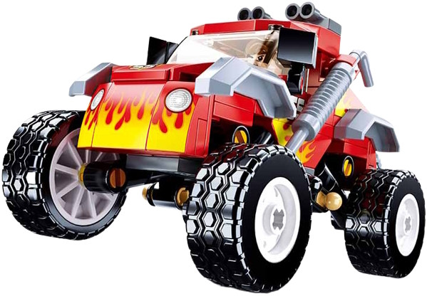 Конструктор Sluban Off-Road Vehicle Red M38-B1105