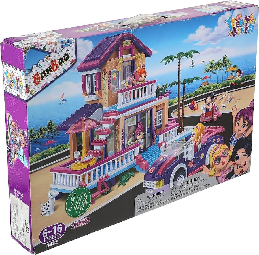 Конструктор BanBao Trendy Beach 6122 Конструктор BanBao Trendy Beach 6122