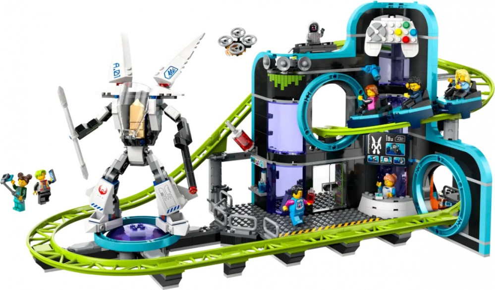 Конструктор Lego Robot World Roller-Coaster Park 60421