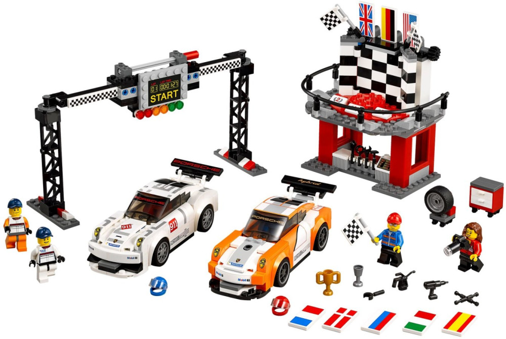 Конструктор Lego Porsche 911 GT Finish Line 75912