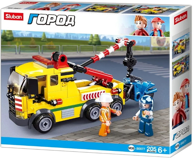 Конструктор Sluban Mobile Crane M38-B0877