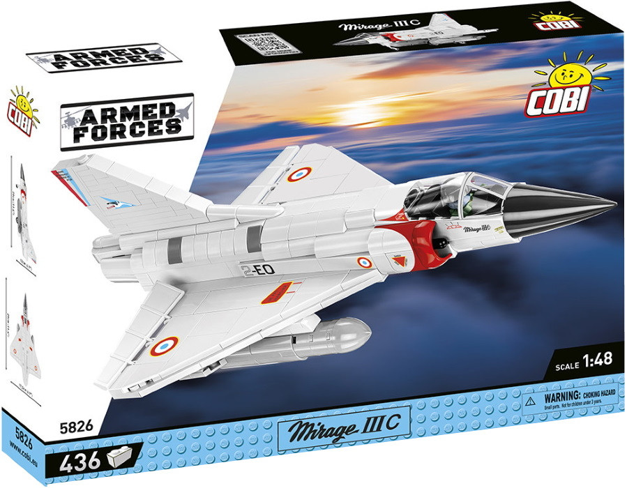 Конструктор COBI Mirage IIIC Cigognes 5826 Конструктор COBI Mirage IIIC Cigognes 5826