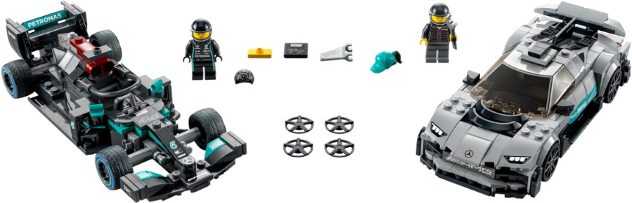 Конструктор Lego Mercedes-AMG F1 W12 E Performance and Project One 76909