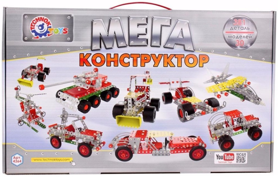 Конструктор Tehnok Megauniversal 4364