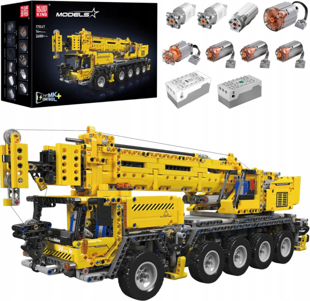 Конструктор Mould King Mechanical Crane C Plus 17047