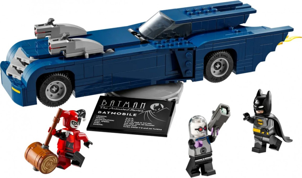 Конструктор Lego Batman with the Batmobile vs Harley Quinn and Mr Freeze 76274