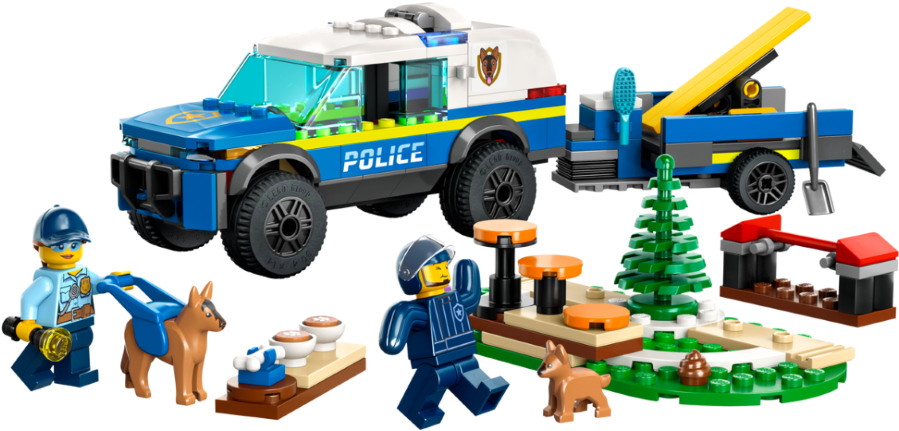 Конструктор Lego Mobile Police Dog Training 60369