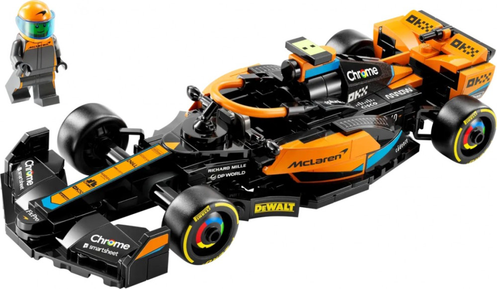 Конструктор Lego 2023 McLaren Formula 1 Race Car 76919