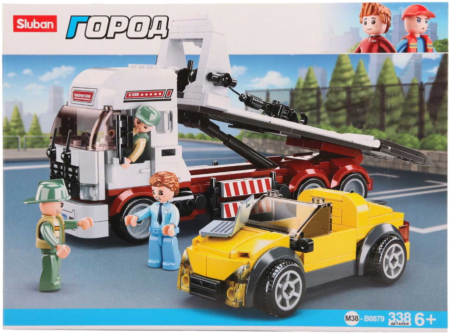 Конструктор Sluban Tow Truck M38-B0879