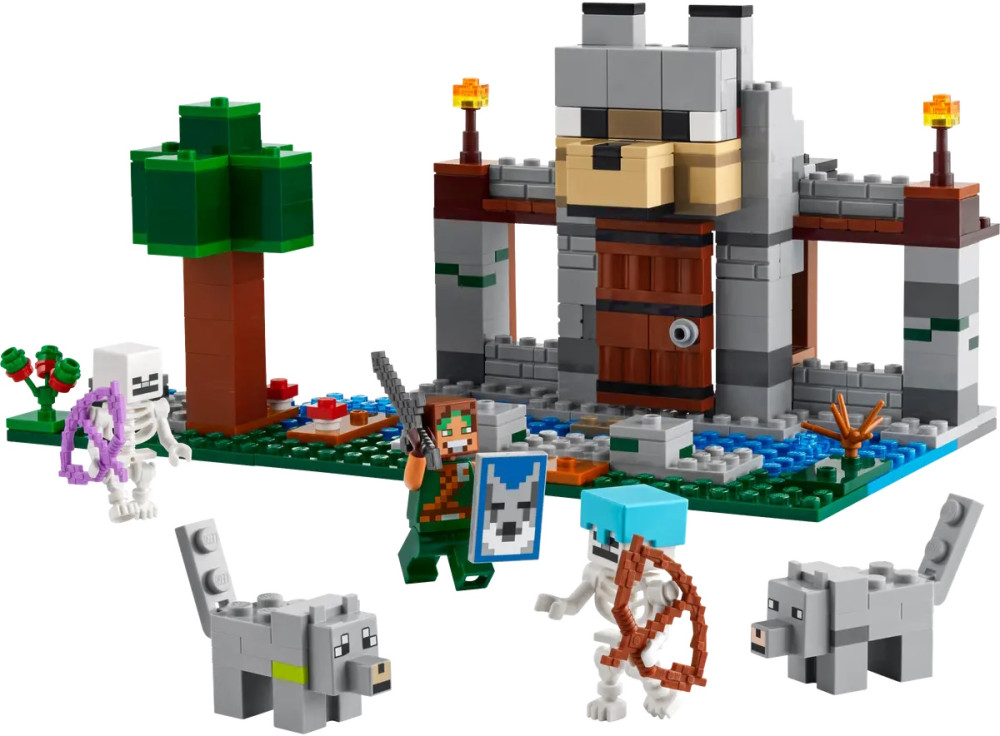 Конструктор Lego The Wolf Stronghold 21261
