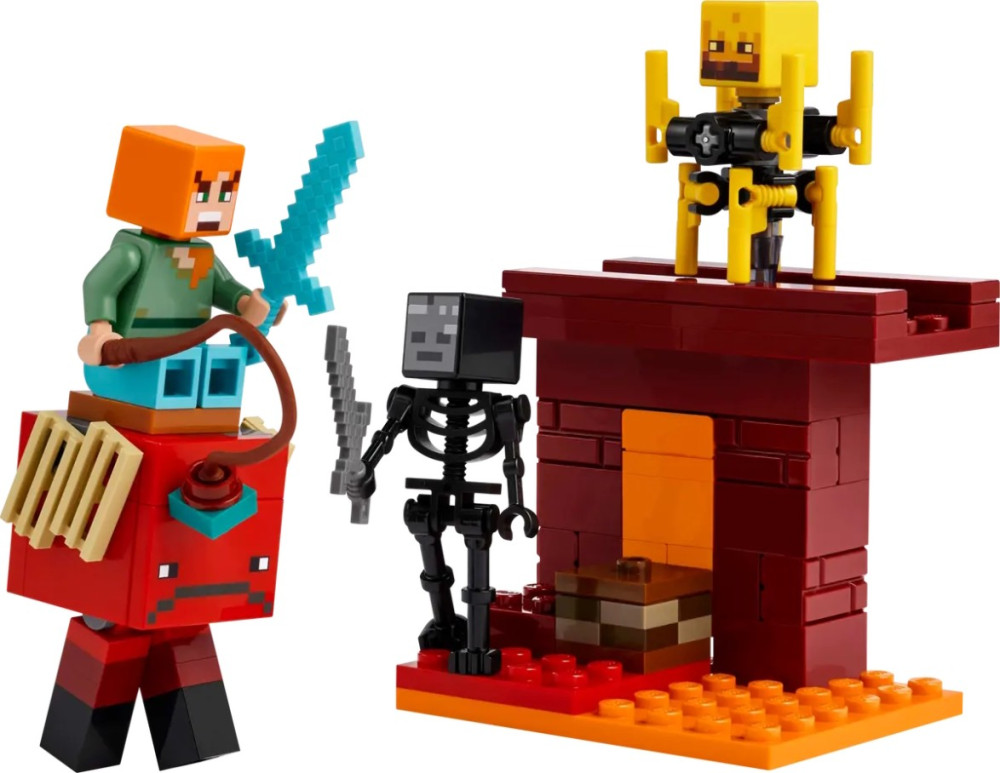 Конструктор Lego The Nether Lava Battle 21266