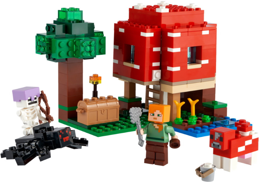 Конструктор Lego The Mushroom House 21179
