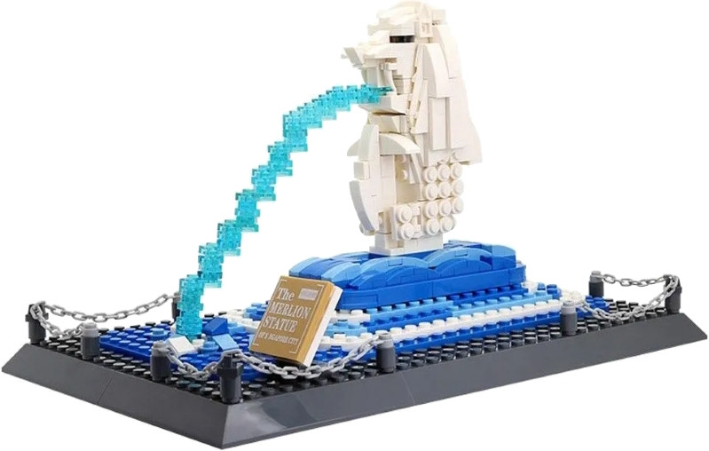 Конструктор Wangetoys The Merlion Statue 4218 Конструктор Wangetoys The Merlion Statue 4218