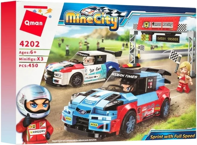 Конструктор Qman Sprint with Full Speed 4202