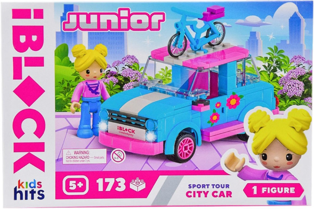 Конструктор iBlock Sport Tour City Car KH08/002/4