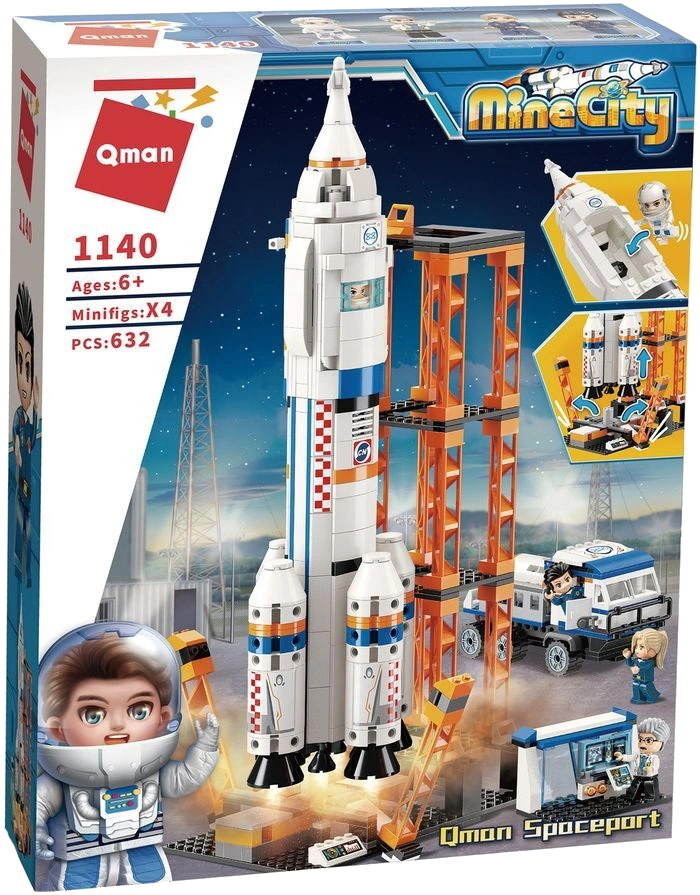 Конструктор Qman Spaceport 1140
