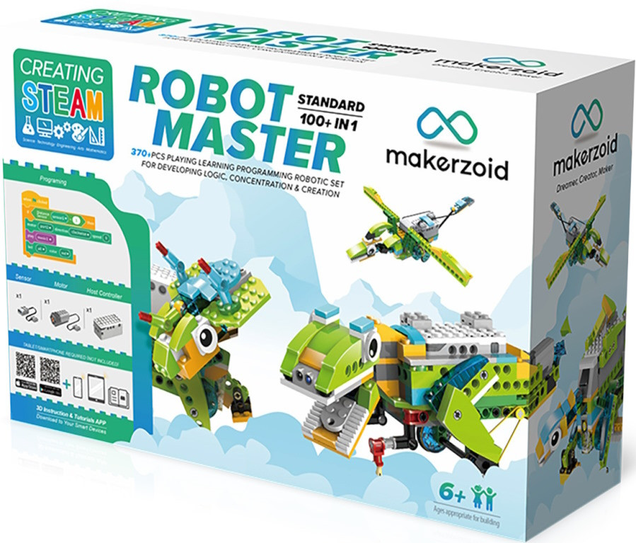 Конструктор Makerzoid Robot Master Standard MKZ-RM-SD Конструктор Makerzoid Robot Master Standard MKZ-RM-SD